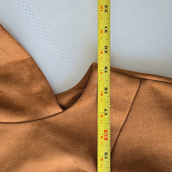 🌟Host Pick🌟DKNY Faux Suede Dress 12 NWT - Picture 11 of 16